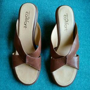 Women's Strictly Comfort Color Brown Size 9